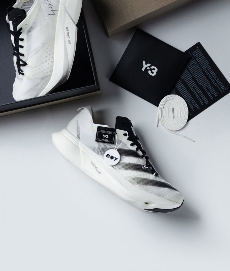 Adiddasss Y3 x s adizero adios pro 3 white