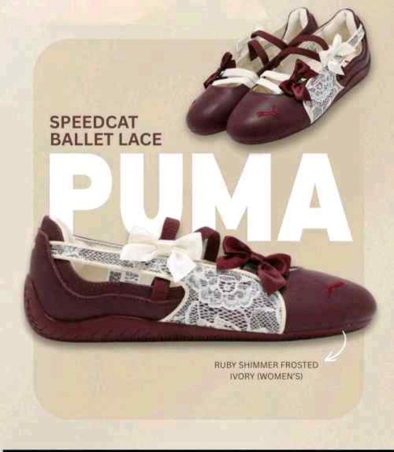Pummaa Speeedcat Ballet Lace Maroon 698