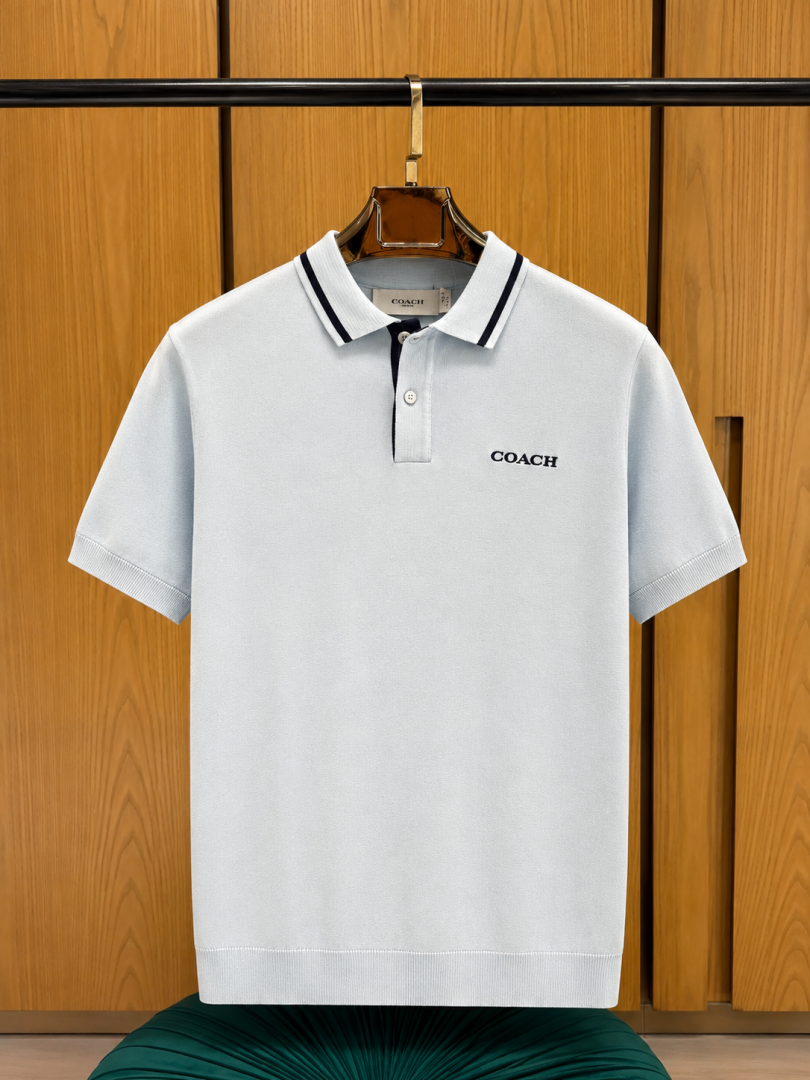 COACx-H POLO T-SHIRT SKY BLUE