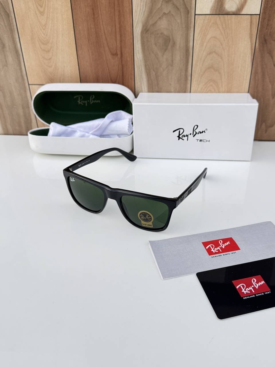 Rey ban 4413 black green