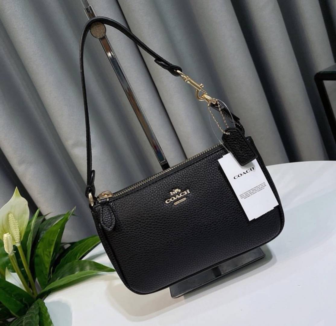 Coatch_Nolita_19_All_Black_With_OriginalBox_DustCover_ChainBelt_PearlCharm