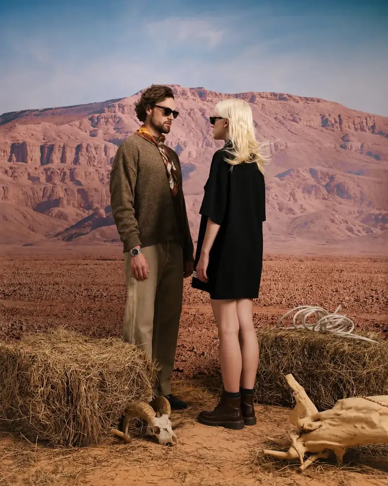 Styled look: Desert tones